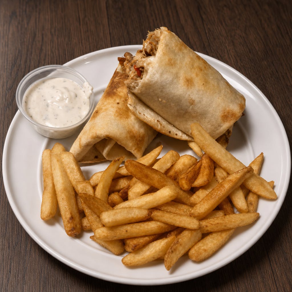Grilled Chicken Lavash Wrap