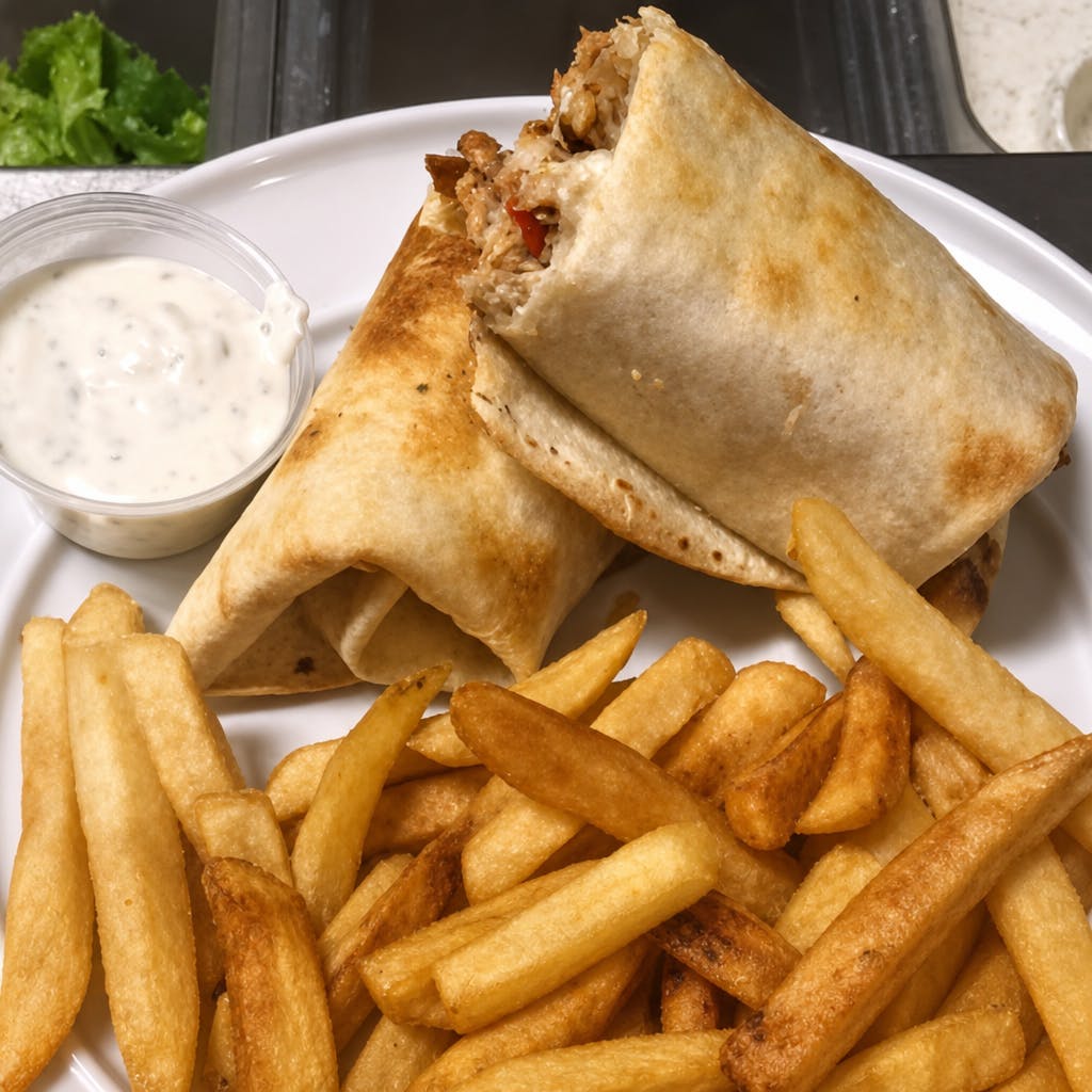 Grilled Chicken Lavash Wrap
