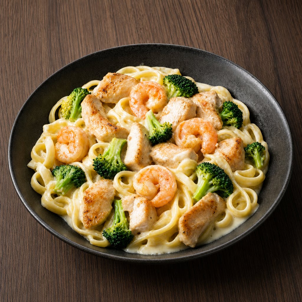 Shrimp & Chicken Pasta