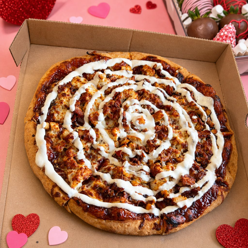 BBQ Chicken Bacon & Ranch Pizza