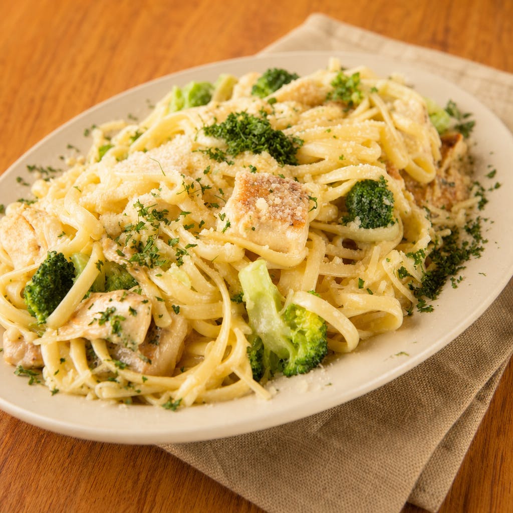 115) Chicken Alfredo Pasta