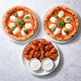 2 Cheese Pies and Wings