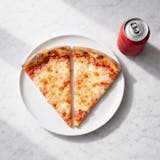 2 Slices with Can of Soda