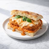 Chicken Parm with Vodka Sauce Focaccia