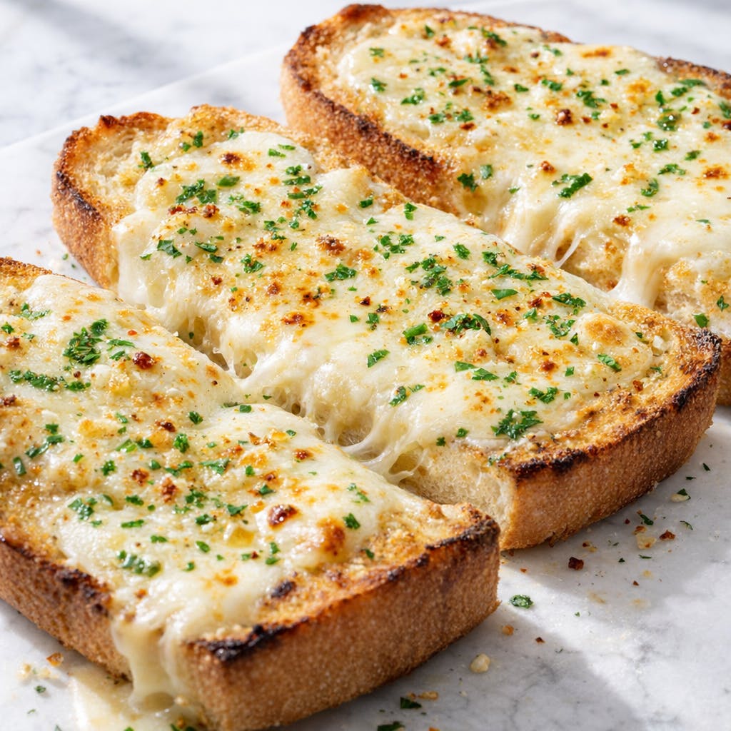 Garlic Bread with Mozzarella 