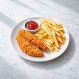 Kid's Two Pieces of Chicken Fingers & Fries 