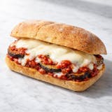 Eggplant Parmigiana Sandwich 