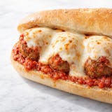 Meatball Parmigiana Sandwich 