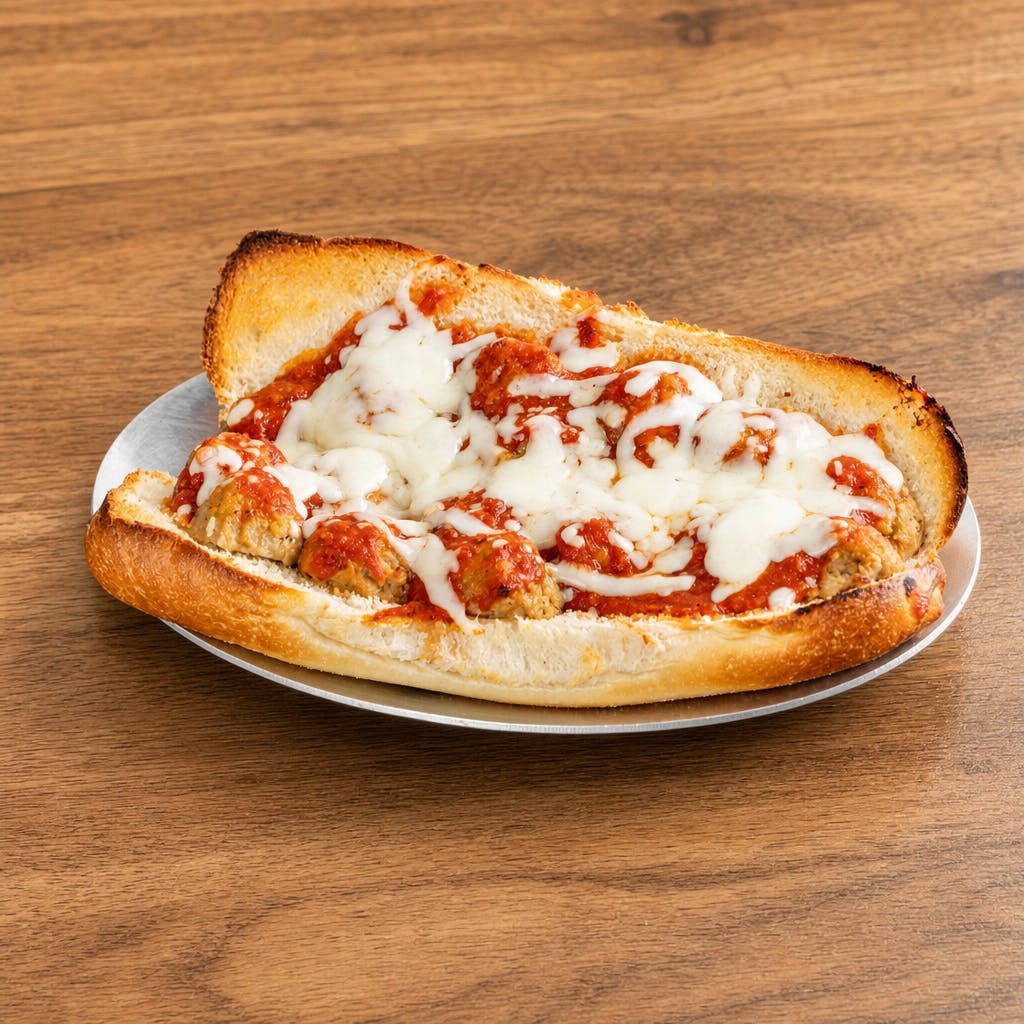 Meatball Parmigiana Heroes