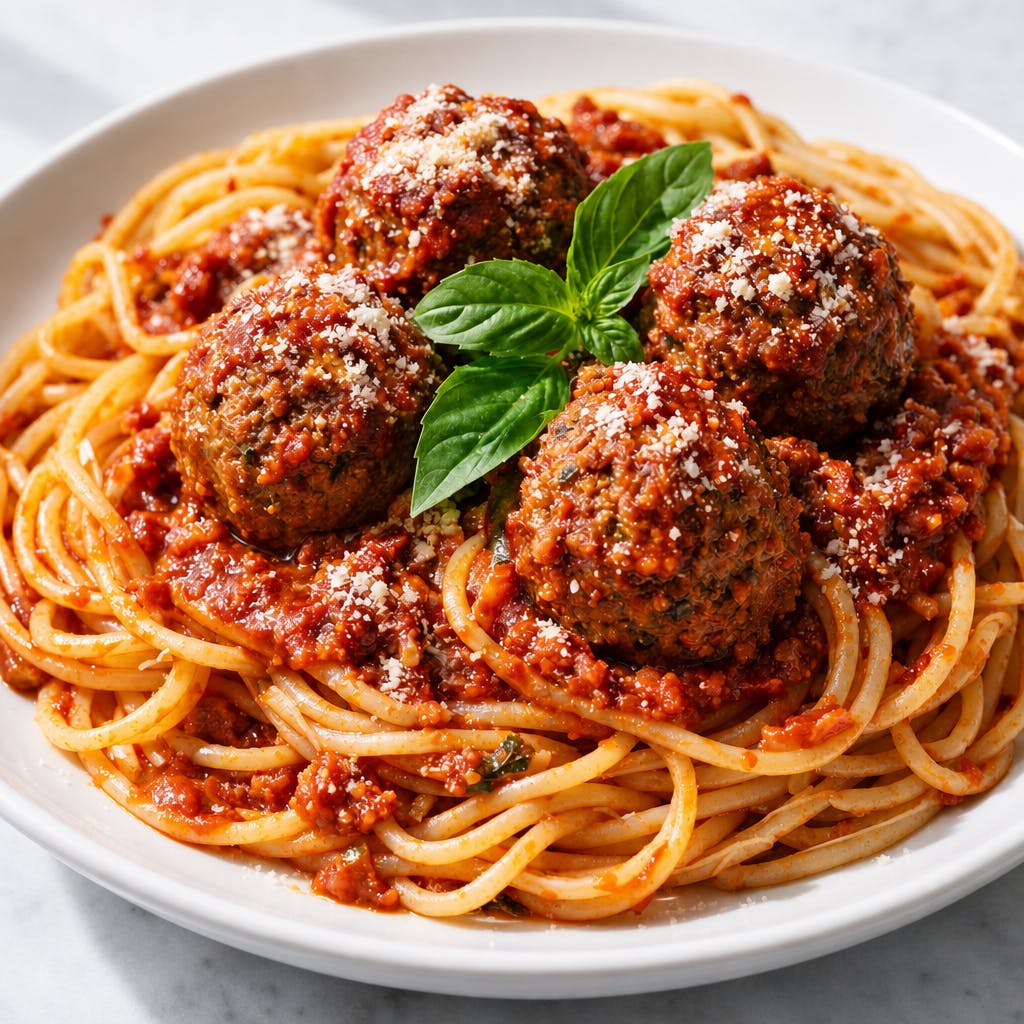 Spaghetti Meatballs