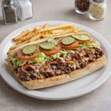 Bacon Cheeseburger Grinder