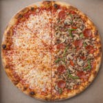 Half Cheese & Half Specialty Pizza