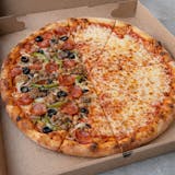 Half Combo & Half Specialty Pizza