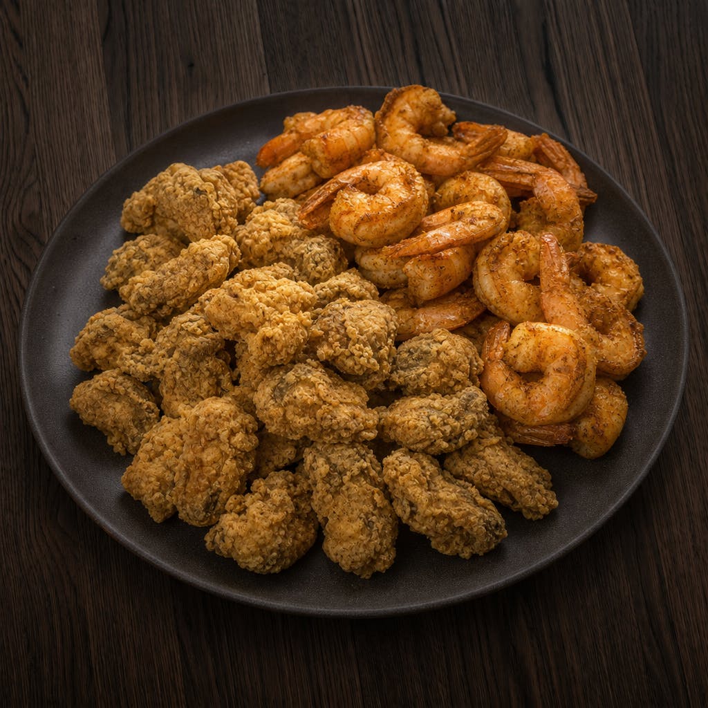 12- Oyster & Shrimp