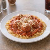 Meatballs Marinara Pasta