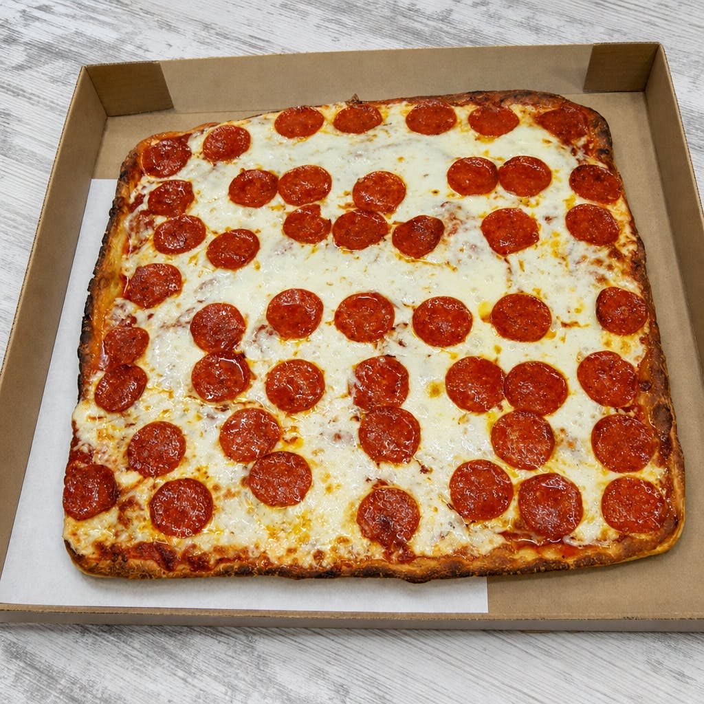 Square Sicilian Deep Dish Pizza