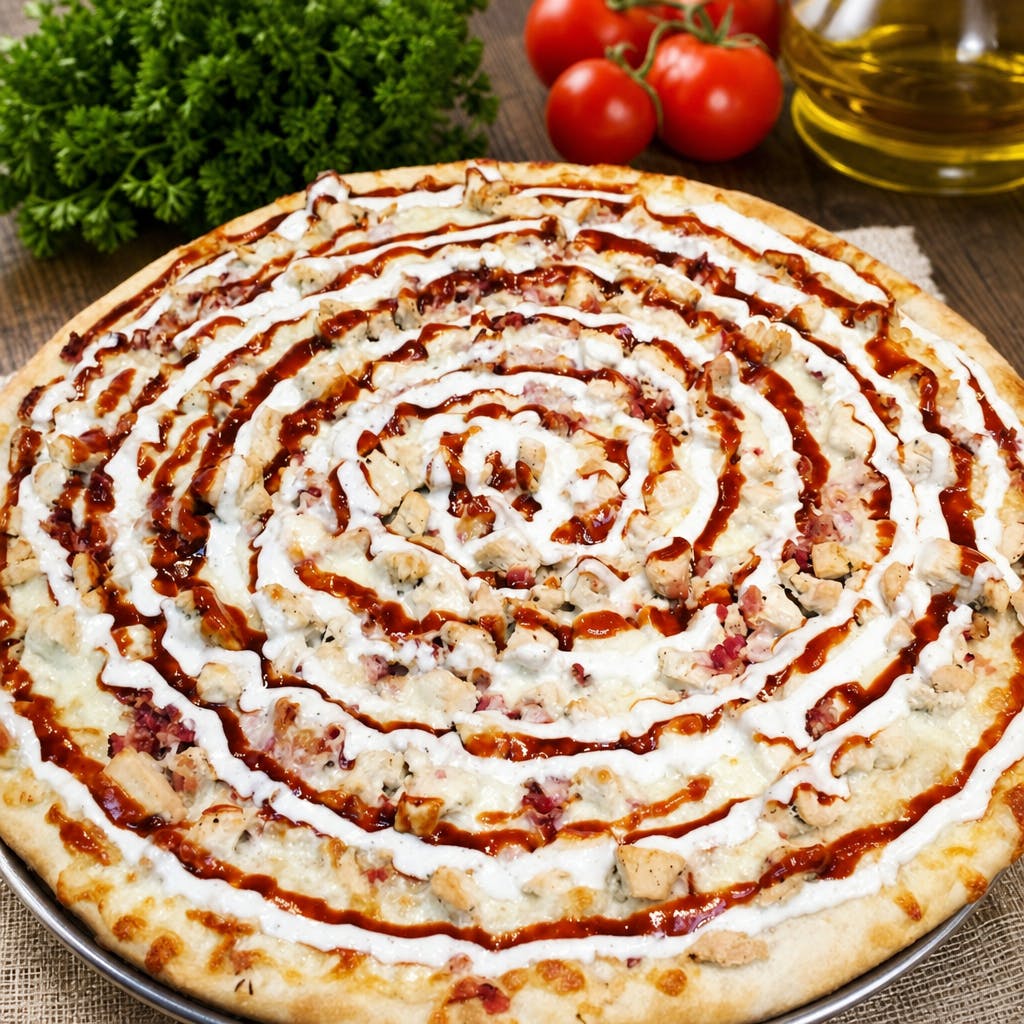 BBQ Chicken Bacon & Ranch Pizza
