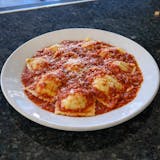 Cheese Ravioli with Sauce