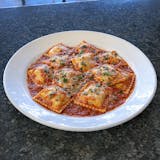 Meat Ravioli with Sauce