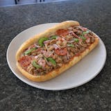 Cheese Steak Sub with The Works