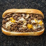 Cheesesteak Sub with Mushrooms